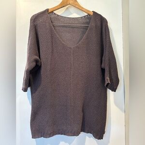 Nomads hemp wear hemp & organic cotton knit sweater size M new without tags!